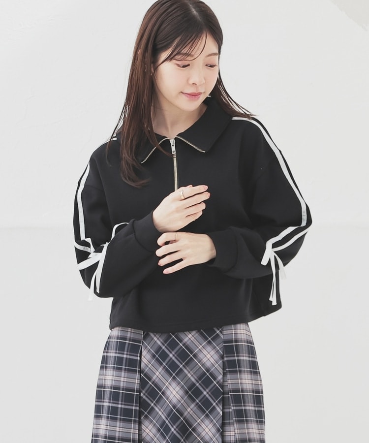 【新品】マスターバニー　ハーフジップ　トップス ハーフジップゆるトップス: トップス｜ハニーズ公式通販