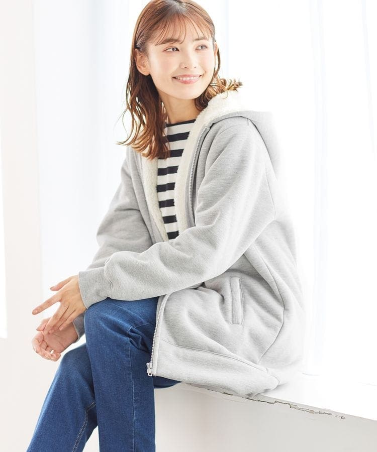 ハニーズ公式通販 裏ボアロングパーカー トップス Honeys Online Shop レディースファッション通販 ハニーズ公式通販 裏ボアロングパーカー トップス Honeys Online Shop レディースファッション通販