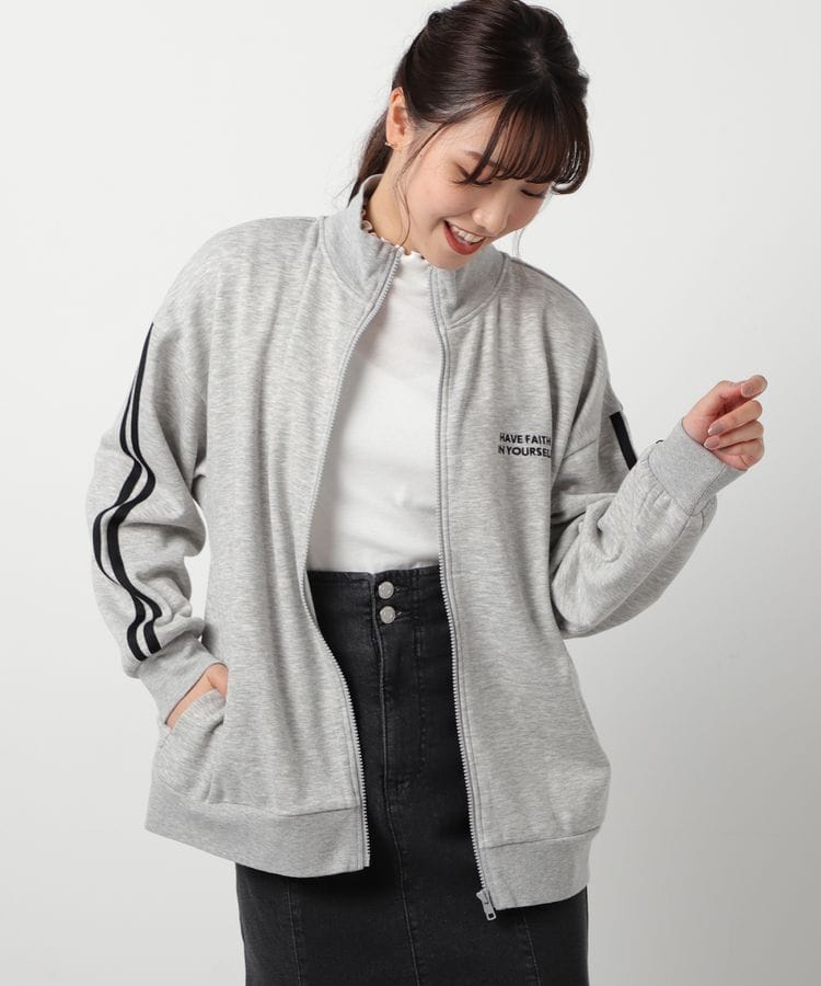 ハニーズ公式通販】ゆるスタンドブルゾン: トップス－Honeys Online Shop－レディースファッション通販