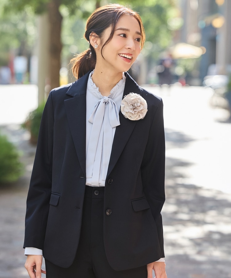 2つ釦テーラードジャケット