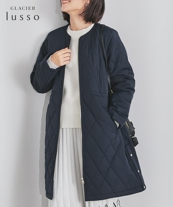 【Honeys公式 / ハニーズ】キルティングコート レディース LL ネイビー プチプラ 【Honeys公式 / ハニーズ】キルティングコート レディース LL ネイビー プチプラ