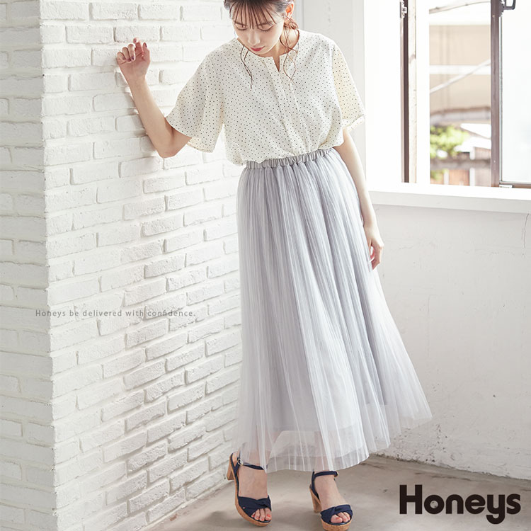 ハニーズ公式通販 チュールスカート ボトムス Honeys Online Shop レディースファッション通販