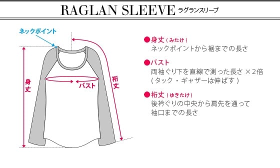 RAGLAN SLEEVE