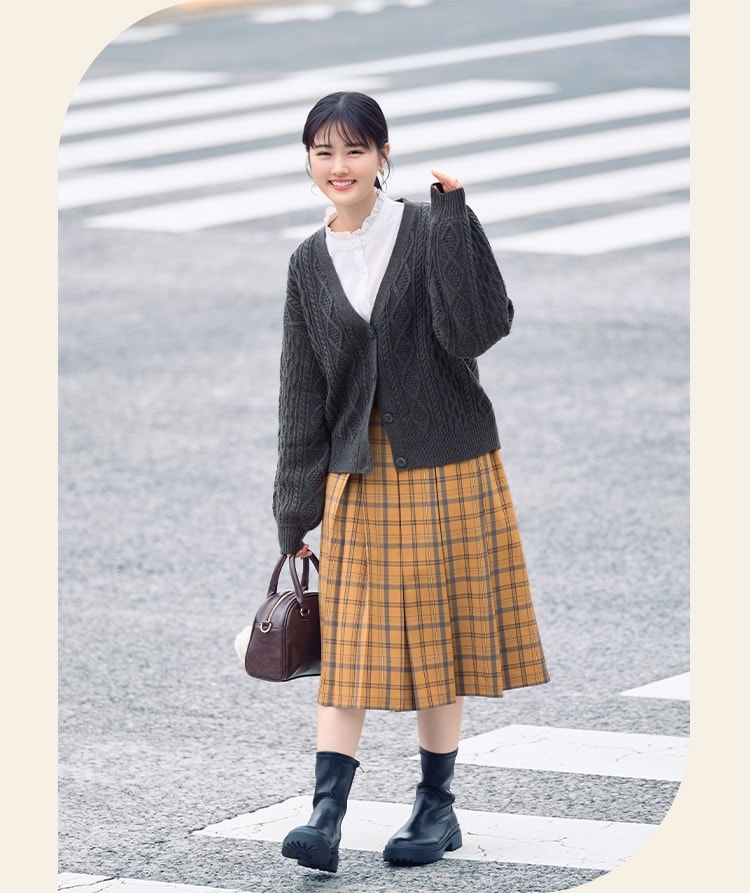 原菜乃華 秋の最新LOOKBOOK